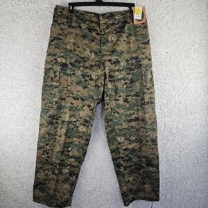 Trailcrest NWT Pants Woodland Marpat Digital Camo Medium 36x32 Cargo Utility